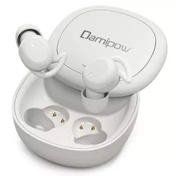 Damipow L39 Наушники для сна и ночные беспроводные Bluetooth-наушники, полностью беспроводные наушники для сна, тип внутреннего уха, сверхмалый канальный тип, высокий