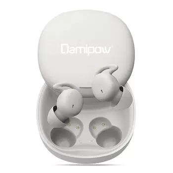 Damipow Sleeping Wireless Sleeping Ultra Полностью беспроводные наушники для сна Канал с высоким звуком Нет Высоко Разделенные левый и правый Один Автоматический