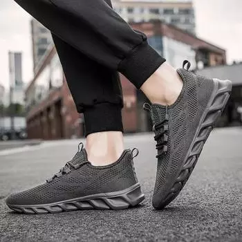Damyuan 2024 Comfortable Men Sneakers Slip On Comfortable Running Shoes Outdoor Walking Tennis Shoes Anti-slip Male Footwear 44