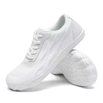 Damyuan Men Vulcanized Fashion Sneakers Breathable Comfortable Flat Casual Shoes Outdoor Sports Running Shoes Male Footwear 40 белый