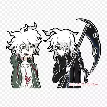 Danganronpa 2 Beta Danganronpa 2 Goodbye Despair Nagito Komaed наклейка с принтом на одежде DIY термонаклейки для футболок патч утюг на переносе патч