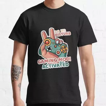 Dark Art Do Not Disturb Gaming Mode Activated Unisex T-Shirt S