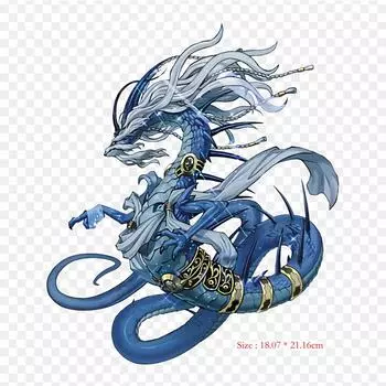 Dark Chronicle Yu Gi Oh Коллекционная карточная игра Фан-арт Вентилятор Утюг на теплопередаче Печать Виниловые нашивки Наклейка для одежды DIY Аппликации Моющиеся нашивки
