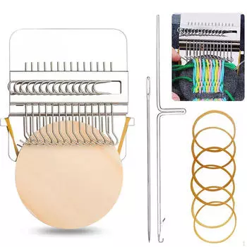Darning Loom, Speedweve Mending Loom DIY Patching Machine, Бытовая вязальная машина Ткачество