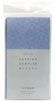 DARUMA Sashiko Sampler Оригинальная ткань Темно-синий цвет (Горный хребет)