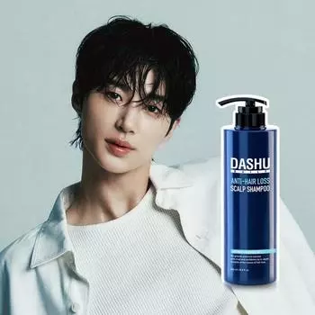 DASHU _Ежедневный шампунь Protein Herbal Scalp Gold EX 500 мл