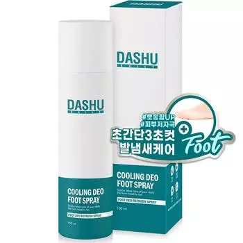 Dashu Cooling Deo Foot Spray Foot Odor Care Remover, 1 pack, 1 piece, 150ml