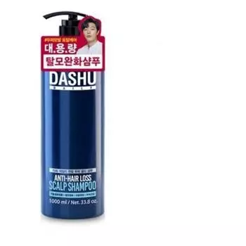 DASHU Daily Herbal Scalp Care Gold Large Capacity Shampoo 1000ml