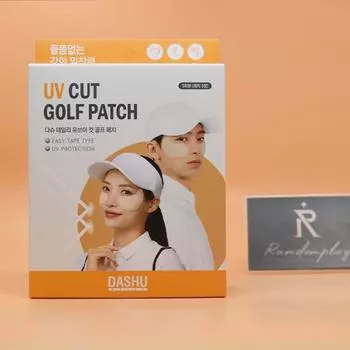 Dashu Daily UV Cut Golf Patch 5 порций (5 пар патчей) Оптовая закупка, 5 шт.