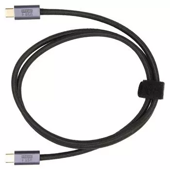 Дата-кабель USB4 Высокоскоростной 20 Гбит/с Type C 8K60 Гц Дата-кабель для ноутбуков планшетов сотовых телефонов 100cm / 39.4in