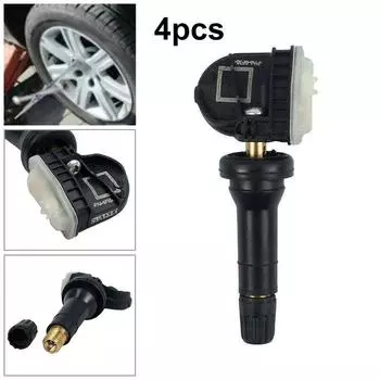 Датчик давления в шинах TPMS для Ford Focus Fiesta EV6T-1A180-DB EV6T-1A180-DC, 4 шт. чёрный
