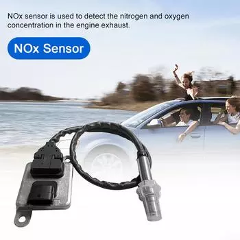 Датчик NOx, датчик выхлопа кислорода и азота двигателя, 5-контактный 5WK96756A, 24 В, совместим с некоторыми моделями