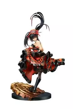 Date A Live II Куруми Токисаки в масштабе законченная фигурка, окрашенная в ПВХ, 1/8 чёрный