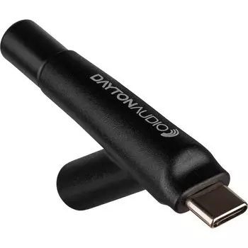 Dayton Audio Calibration Measurement Микрофон для iPhone iPad Tablet Android Черный iMM-6C USB-C