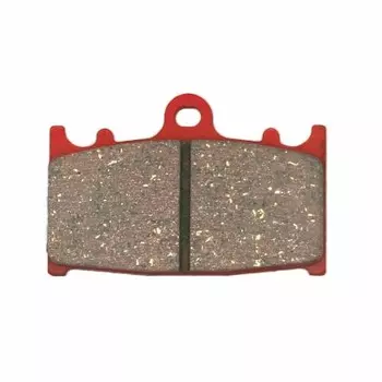Daytona Motorcycle Brake Pad Red Pad (Semi Metal Pad) for Bandit 1250 (07-16) GSR400 (06-10) ZRX1200 DAEG (09-16) Zephyr 1100 (92-06) GPZ900R (90-98)