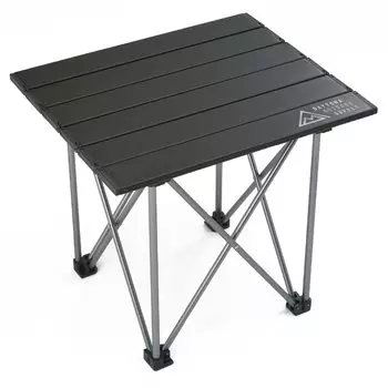 Daytona Motorcycle Camping Table Top Plate Load Capacity 40kg Folding Compact Aluminum Black 15230