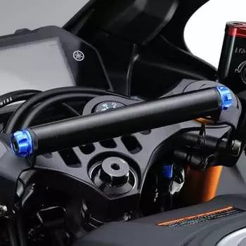 Daytona Motorcycle Clamp Bar YZF-R25/YZF-R3 (19-22) Multi Bar Holder Blue 17859
