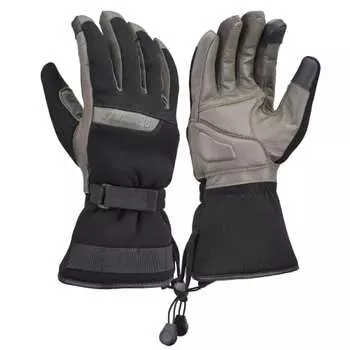 Daytona Motorcycle Gloves, Autumn/Winter, Genuine Palm Leather (Goat Leather), Waterproof, Windproof, Soft Protector, Compatible with Smartphones, Ant