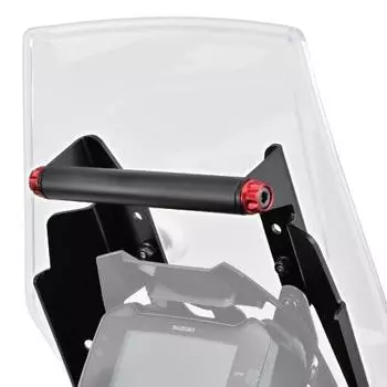 Daytona Motorcycle Screen with Clamp Bar Screen Offset Bracket for V Strom 250 (17-23) Red 17864