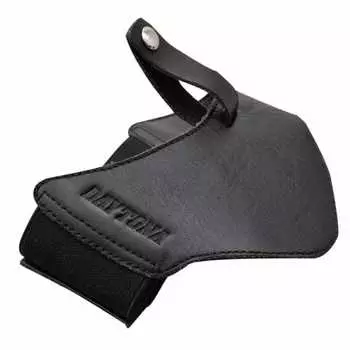Daytona Motorcycle Shift Pad Black L (Wideth Part Circumference 28~35cm) Sole Anti-Fray Pad Comes with Anti-falling Strap 99183 Shift Pad for Motorcyc