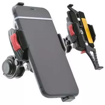 Daytona Motorcycle Smartphone Holder Wide Compatible with iPhone13 Series WIDE IH-550D Rigid 92601