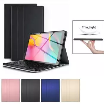 [Даже] Смарт-чехол для Samsung Tab S6 10,4 2020 с беспроводной Bluetooth-клавиатурой