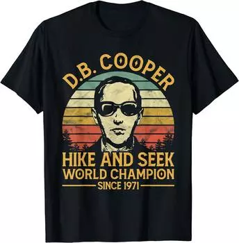 DB Coopers Hide And Seek Чемпион с 1971 года Футболка унисекс Db Coopers S