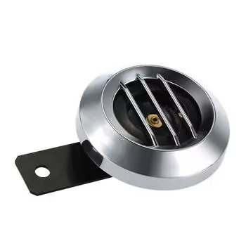 DC 12V 1.5A 105dB Универсальный водонепроницаемый круглый электрический звуковой сигнал для мотоцикла