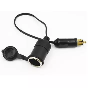 DC 12V 24V EU вилка для BMW DIN Hella мотоцикл зарядное устройство розетка конвертер в автомобильный прикуриватель адаптер кабель питания CHINA