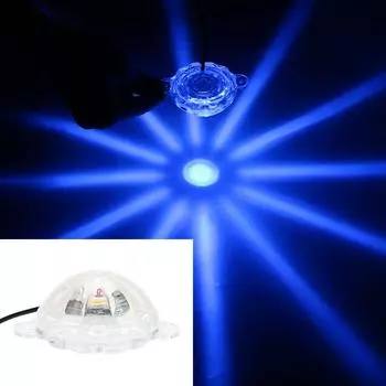 DC 12V Motorbike Flash Strobe Light LED Atmosphere Lamp Moto Chassis Light Motorcycle Lighting красный