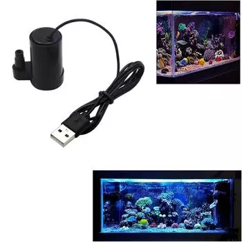 DC 3-5V USB Микро Погружной Мини Малошумный Бесщеточный Водный Аквариумы Рыбный Бак Пруд Фонтан Гидропоника Сад