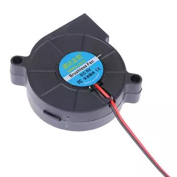DC 5V 12V 24V 5015 Турбовентилятор Воздуходувка Экструдер Радиатор Диаметр 5см Высокоскоростной Охлаждающий Центробежный Вентилятор Охлаждающий Вентилятор 5V