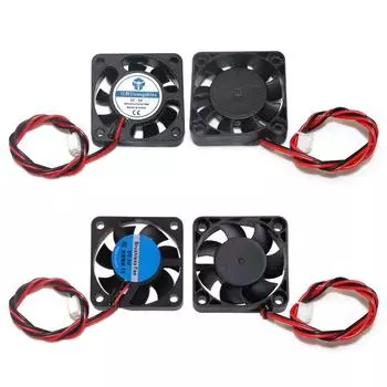 DC 5V/12V/24V компьютерный процессорный кулер Mini 4010 охлаждающий вентилятор 40x40x10 мм небольшой вытяжной вентилятор для 3D-принтера Ender 3 CR-10 27RB