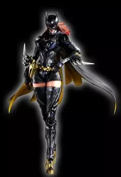 DC Comics ВАРИАНТ ИГРОВОГО ИСКУССТВА Кай Бэтгёрл нарисованное действие (Рисунок ПВХ)