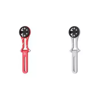de Bicycle Computer Mount Holder Aluminum Alloy Cycling Accessories (Red)