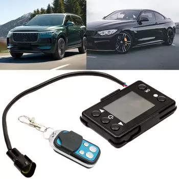 de LCD Monitor Switch + Пульт дистанционного управления LCD Display Полезный аксессуар для дизельного отопления
