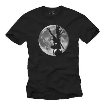 Death Shinigami Comic Ryuk Note Аниме Nerd Рубашка Футболка унисекс S