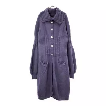 debora SINIBALDI Made in Italy wool Long sleeve long knit cardigan Women Used
