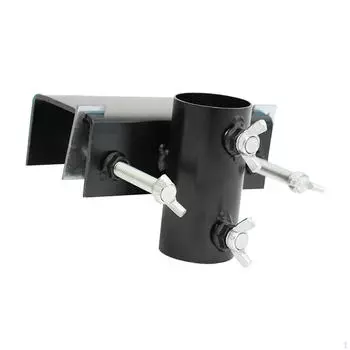 Deck Umbrella Holder Fixed Clip Heavy Duty Anti Slip Parasol Clamp Bracket Railing Vertical