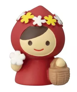 Decore Corporation Otogicco Mini Мини-талисман Красная Шапочка Размер W2: приблизительно. Д1.8 Н2.6 ТГ-38201