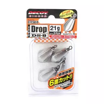 Decoy DS-8 Грузило Тип Размер капли 21 грамм (4115)