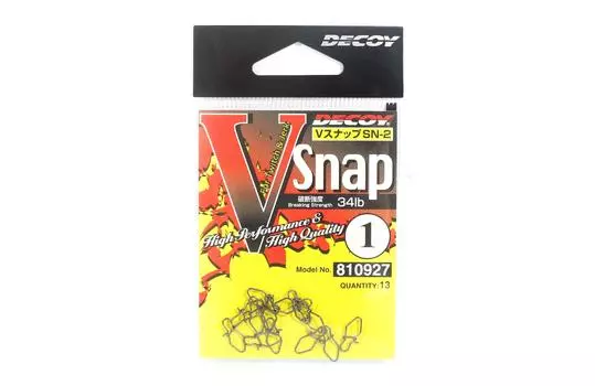 Decoy SN-2 V Snap High Performance, размер 1 (0927)