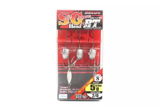 Decoy SV-34BT Jig Head Blade Treble S.G Размер 2/0 , 5 грамм (4160)
