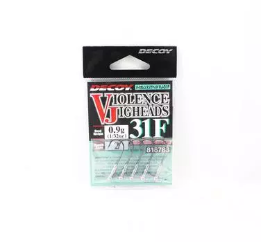 Decoy VJ-31F Jig Head Violence Ball Hook Size 2 , 1/32 oz (6783)