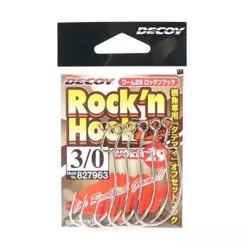 Decoy Worm 29 Крючки Rock n Hook Cut Cut Worm, размер 3/0 (7963)