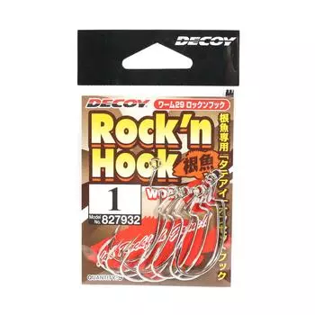Decoy Worm 29 Крючки Rock n Hook Cut Cut Worm, размер 1 (7932)