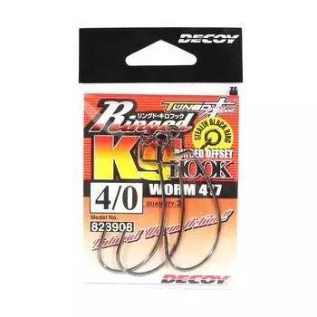 Decoy Worm 417 Крючки с кольцом, кг, размер 4/0 (8908)