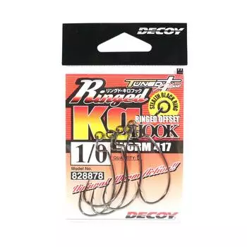 Decoy Worm 417 Крючки с кольцом, кг, размер 1/0 (8878)