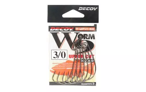 Decoy Worm 9 Крючки для червей с верхним вырезом, размер 3/0 (2069)