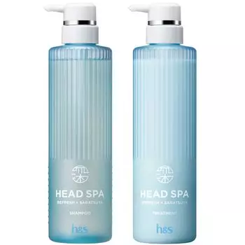Deep Experience Head Spa Pump Set Refresh x Saratsuya h&s Шампунь/Лечение 435 г+435 г H&S